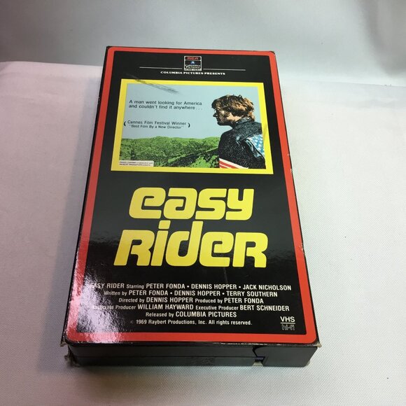 Easy Rider (VHS, 1969, 1987) RCA Columbia Pictures Peter Fonda, Jack Nicholson - Picture 1 of 7
